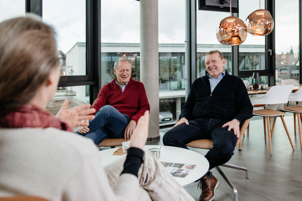 Alte Vorstände im Gespräch