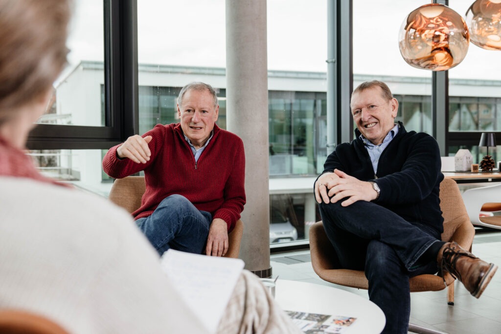 Alte Vorstände im Gespräch