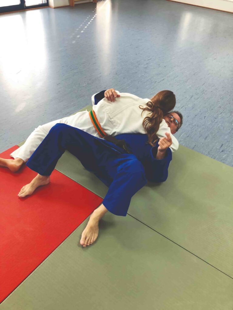 Judo in Aktion
