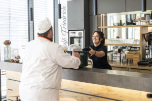 Cafe Friedrich wird beliefert vom Wombicher Beck