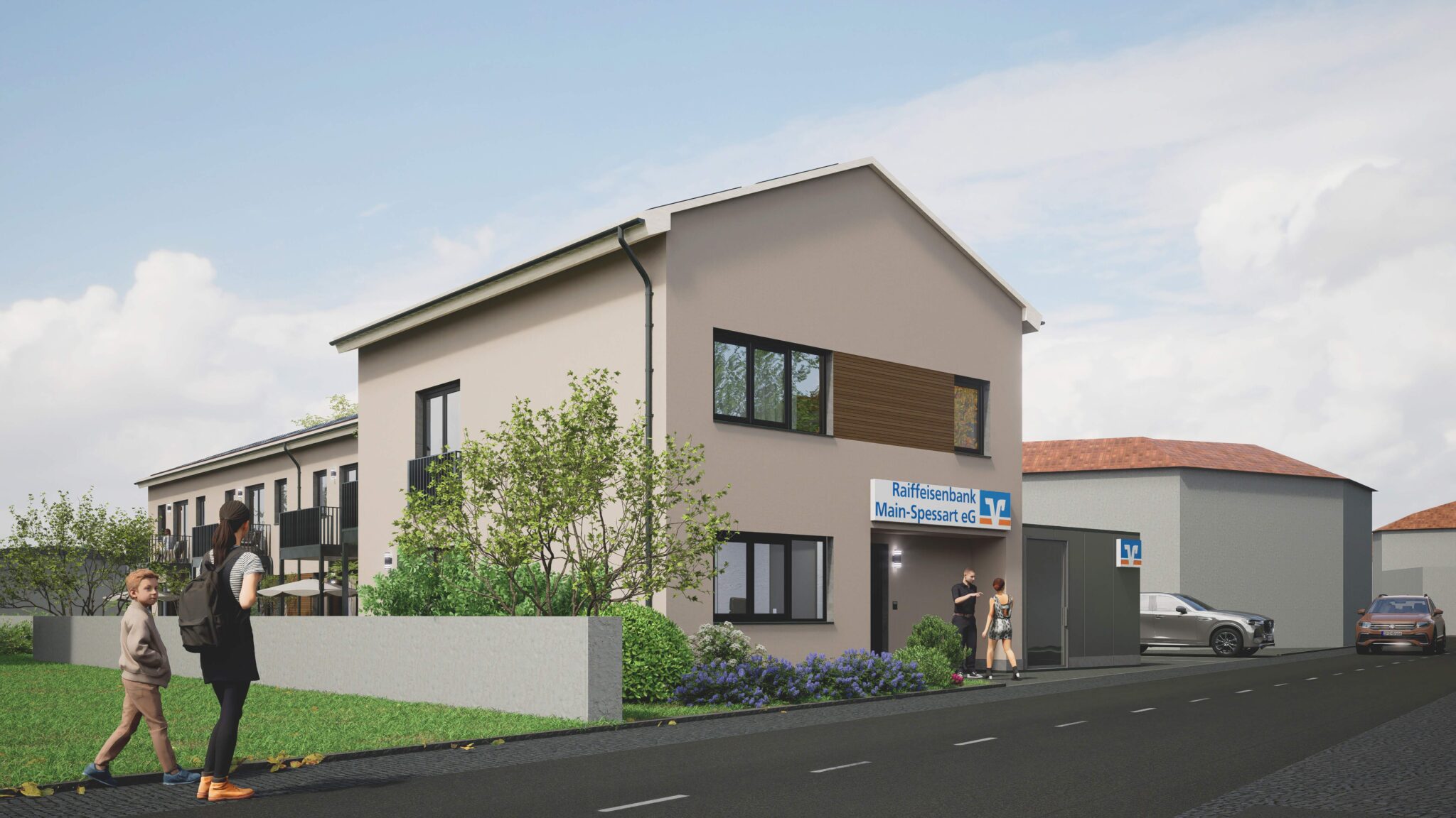 Steinfeld neues Gebäude